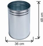 PEDALI ÇÖP KOVASI (GALVANİZ) — изображение 11