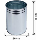 PEDALI ÇÖP KOVASI (GALVANİZ) — изображение 12