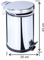 PEDALI ÇÖP KOVASI (METAL) — изображение 10