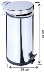 PEDALI ÇÖP KOVASI (METAL) — изображение 4