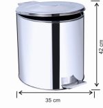 PEDALI ÇÖP KOVASI (METAL) — изображение 2