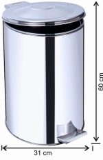 PEDALI ÇÖP KOVASI (GALVANİZ) — изображение 2