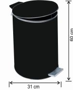 PEDALI ÇÖP KOVASI (GALVANİZ) — изображение 8